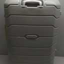 Samsonite Freeform 28-Inch Large Luggage with Dual 360 Spinner Wheels - Checked Suitcase - TSA Lock, Airline-Approved - Lightweight Durable Polypropylene Expandable Hardshell - White/Grey