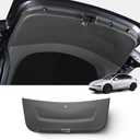 LUCKEASY Trunk Tailgate Mat for 2026 2025 Tesla Model Y Juniper 5 Seater Rear Door Back Protective Mat Cargo Protector Mat TPE Protector Pad All-Weather