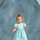 Kate Collapsible Backdrop Pop-up Photo Backdrops Folded Grey Teal for Photography, for Video, for Broadcast, 5x6.5ft