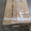 63.3 in Dresser for Bedroom, 10 Drawer Dresser Tv Stand for 65 70 75 in Tv, Fabric Chest of Drawers With Led Lights & Power Outlets, Long Entertainment Center for Closet, Living Room (White PU)