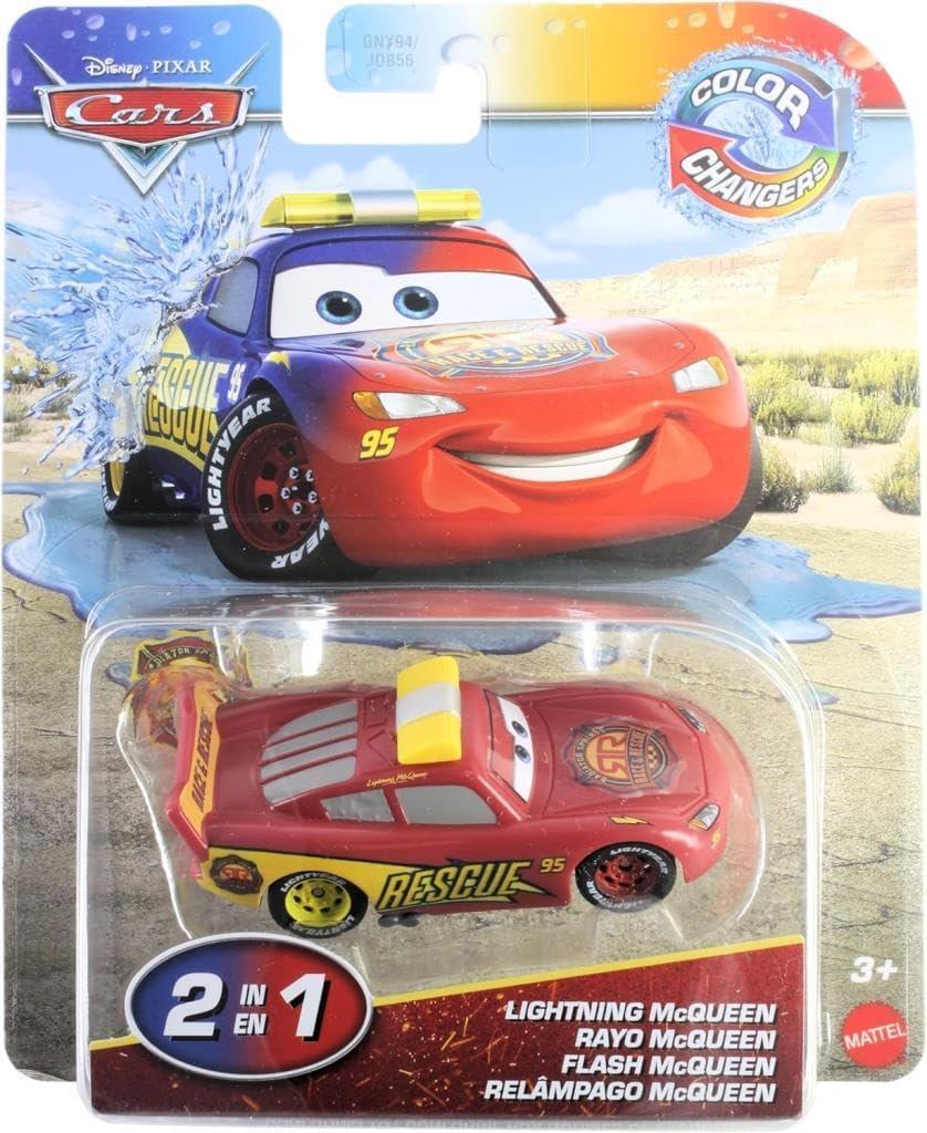 Disney Cars 2025 Color Changers Radiator Springs Race & Rescue Lightning McQueen