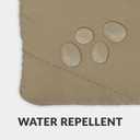 UZBL Puffy Laptop Sleeve 13-14 inch, Puffer Laptop Carrying Case for Women, Pillow Case Compatible for MacBook Air M3 2024 M2 M1, MacBook Pro 13 in 14 in, Diamond Stitched Sleeve (Khaki)