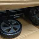 Mac Sports Collapsible Folding Outdoor Utility Wagon, Black