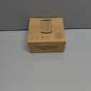 Ba suns Portable Paper Lamp, White Accordion Desk Lamp, Japanese Lanterns lamp for Home Decoration and Gift, Dimmable Bedside Lamp, 1200mAh USB Powered Night Light for Bedroom, Office, Reading （White)