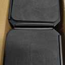 Bed Risers Furniture Risers Heavy-Duty Rectangular Adjustable Block Lift to 3 inches and 4.3 inches Desk, Sofa, Chair Legs, Refrigerator, Washing Machine Support up to 4000 pounds (Black-square)