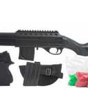 Mossberg Tactical Airsoft Full Stock Shotgun .45 Pistol 2500 BB's Holster TOY