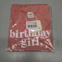 Birthday Girl Shirt Outfit Year Old Kids for Toddler 1st 2nd 3rd 4th 5th 6th 7th (Pink)