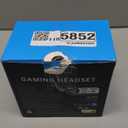 Gvyugke Wireless Gaming Headset for Xbox Series X/S, Xbox One, PS5, PC, Mac, Bluetooth 6.0 Gaming Headphones with FliptoMute NoiseCanceling Mic, Foldable, 3D Surround Sound, 45H Battery  Black