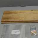 Coffee Station Organizer 2 Tier, Solid Wood Mug Shelffor Coffee Bar,Matcha Station,Tea Storage - Holds Mugs,Beans,Syrup,Cups,Tirrers (Solid Pine Wood Color, 15.4" L x 5.7" W x 8.2" H)