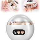 Electric Nail Clippers, 2025 Upgraded 3 in 1 Automatic Electric Nail Clipper Trimmer with Polishing for Fingers and Toes with 2 Adjustable Speeds for Seniors, Adults, Women