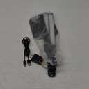 LED Desk Lamp for Office Home, Height Adjustable Architect Desk Light with USB Adapter, Stepless Dimming Table Lamp Light for Reading, Study, Workbench (Black)