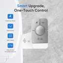 Upgrade Bidet Attachment for Toilet Seat, Adjustable Angle Dual Nozzle, Self-Cleaning, Non-Electric Bidet Attachment for Rear & Feminine Wash, Controllable Fresh Cold Water Pressure (Chrome)