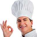 Chef Hat, Adult Premium Adjustable Elastic Baker Kitchen Cooking Chef Cap…