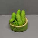 Emotional Support Pickles by Relatable, Cuddly Stuffed Animals and Toys, Squishy Toys and Plushies, Perfect Funny Pickle Gifts for Loved Ones of All Ages, Includes 5 Plushies with Carrying Basket