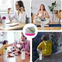 3 x Replacement Cap for Owala Freesip,One Button Water Bottle Top Lid Compatible with Owala Cup 16oz 24oz 32oz 40oz, BPA-Free Replacement Lid Accessory for Owala Free Sip