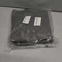 Large Canvas Tote Bag with Multi-Pockets Extra Big Shopping Beach Totes Bags Reusable Grocery Bag (Grey)