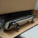 Folding Lounge Chair Outdoor with Insulated Cooler Bag Portable for Outside Patio Chaise Lounge Chair 5-Position with Pillow for Beach Sunbathing Pool Camping Lawn