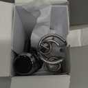 Maestri House Rechargeable Milk Frother with Stand, LunaFro Handheld Electric Foam Maker Waterproof Detachable Stainless Steel Whisk Drink Mixer Foamer for Lattes, Cappuccino (Black)