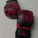 Ultimate Kids Boxing Gloves Youth Sparring & Training Punching Kickboxing Muay Thai Age 6-15 Child Training Gloves (4oz, Spider)