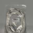 uxcell Genuine Leather Purse Strap, 41.7"51.2" Adjustable Crossbody Replacement Straps 0.6" Width for Women Handbags Shoulder Bag (Cream White, Silver Buckle)