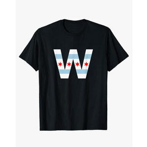 Fly the "W" Chicago City Flag - T-shirt T-Shirt 3Xl