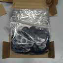 Solar Panel Guard Clips Animal Guard Fastener Animal Roll Kit Stainless Steel Fastener Clips for Solar Panel Bird Wire Pigeon Fence(300 Packs,25 mm)