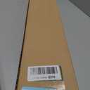 Aluminum Brush Door Sweep for Bottom of Door Exterior, 48 Inch, Metal Door Sweep for Interior & Exterior Doors, Storm Doors, & Screen Doors, Seals Gaps up to 1-1/2", Made in USA