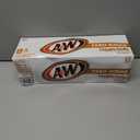 A&W Cream Soda Zero Sugar, 12 fl oz cans, 12 pack