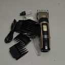 Dog Grooming Clippers, Low Noise, Electric Quiet, Adjustable Clipper Comb, Rechargeable Cordless Dog Hair Clippers for Dogs Cats Pets, Gold