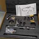 Commercial Sink Faucet with Sprayer 8 Inch Center Wall Mount Kitchen Sink Faucet with 10" Add-on Swing Spout 25" Height Faucet with Down Pre-Rinse Sprayer