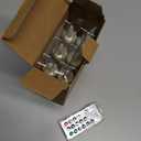 PChero Real Wax LED Flameless Taper Candles with Remote Timer, 6.4 Inch Ivory LED Candlesticks Battery Operated with 3D Flickering Flame for Christmas Window Halloween Wedding Party Home Decor