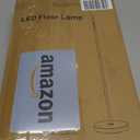 Floor Lamp, 18W Bright LED Floor Lamps for Living Room with Diamond-Surface, Stepless Adjustable Colors & Dimmer Standing Lamp with Timer, Remote & Touch Control, Reading Lights for Bedroom, Office (Black)