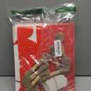 KPOSIYA 65PCS Bakery Boxes with Window 6x6x3 Inches 5 Style Cookie Boxes Small Pastry Boxes for Candy, Dessert, Pastry, Donuts, Birthday Party, Wedding (Red)