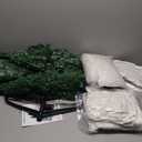 6 ft Artificial Christmas Tree with Snow Set Large Snow Flocked Christmas Green Tree with 35.3 Ounces Fluffy Cotton for Xmas Holiday Winter Home Office Party Decoration