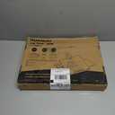 Adjustable Lap Desk - with 6 Adjustable Angles, Detachable Mouse Pad, & Dual Cushions Laptop Stand for Car Laptop Desk, Work Table, Lap Writing Board & Drawing Desk on Sofa or Bed by HUANUO