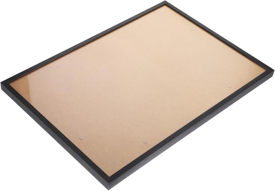 ERINGOGO Aluminum Alloy A3 Photo Frame Easy to Install for Wall Art Picture Display for Graduates (Black)