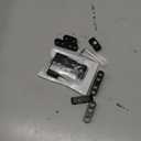 Spark Plug Wire Separators Aluminum Kit, 7mm 8mm 9.5mm Engine Spark Plug Wire Separator Divider for Looms SBC 350(Black,2pcs)