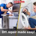 [AJU72992601 Valve OEM Mania] AJU72992601 NEW OEM Produced for LG Refrigerator Water Inlet Valve Replacement Part AP4671476 PS3533117