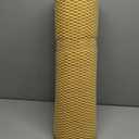 TYUU Bathroom Rugs Non Slip Washable, Super Absorbent Thin Bath Mat Small Quick Dry Low Pile Bathroom Rug, Yellow 24"x59"