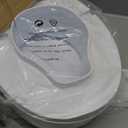 PEPE Mobility - Raised Toilet Seat for Seniors 6 inch (Fits Round and Elongated up to 15"), Lid, Handicap Riser