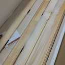 Solid Pine Wire Shelf Covers, 12" D x 33" L, Tool-Free Pantry Rack, 33" Length