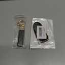 TPU Protective Key Fob Cover Case Compatible with GMC Acadia Yukon Cadillac Escalade SRX Chevy Suburban Tahoe Traverse Buick Enclave Pontiac Torrent Key Fob (Black)