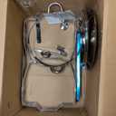 IMACONE Chafing Dish Buffet Set 6 Packs, 5QT Round& 8QT Rectangle Stainless Steel Chafer for Catering, Chafers and Buffet Warmer Sets w/Food & Water Pan, Lid, Fuel Holder for Event Party Holiday