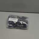 Uxcell 30pcs PP Plastic Disc Top Caps, 24/410 Replacement Press Caps, Durable Dispensing Lids for Squeeze Bottles, Black