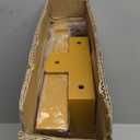 16 Inch Trapezoid Table Legs Gold, DIY Furniture Metal Legs for Coffee Table, Bench Stool Cabinet Furniture Feet - Set of 2