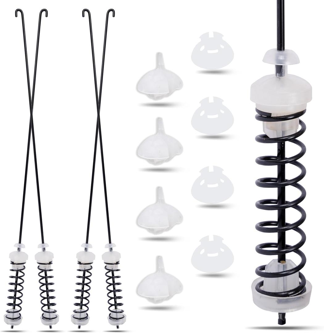 Set 4Pcs Washer Suspension Rod Kit Replaces W10780048 For Admiral ATW4675YQ1, Whirlpool WTW4800XQ4 WTW4800XQ1 WTW4800XQ2, Maytag MVWC200XW2 MVWC200XW1 Amana NTW4600YQ1 NTW4650YQ0 RTW4640YQ1 RTW4640YQ0 Set 4Pcs Washer Suspension Rod Kit Replaces W10780048 For Admiral ATW4675YQ1, Whirlpool WTW4800XQ4 WTW4800XQ1 WTW4800XQ2, Maytag MVWC200XW2 MVWC200XW1 Amana NTW4600YQ1 NTW4650YQ0 RTW4640YQ1 RTW4640YQ0