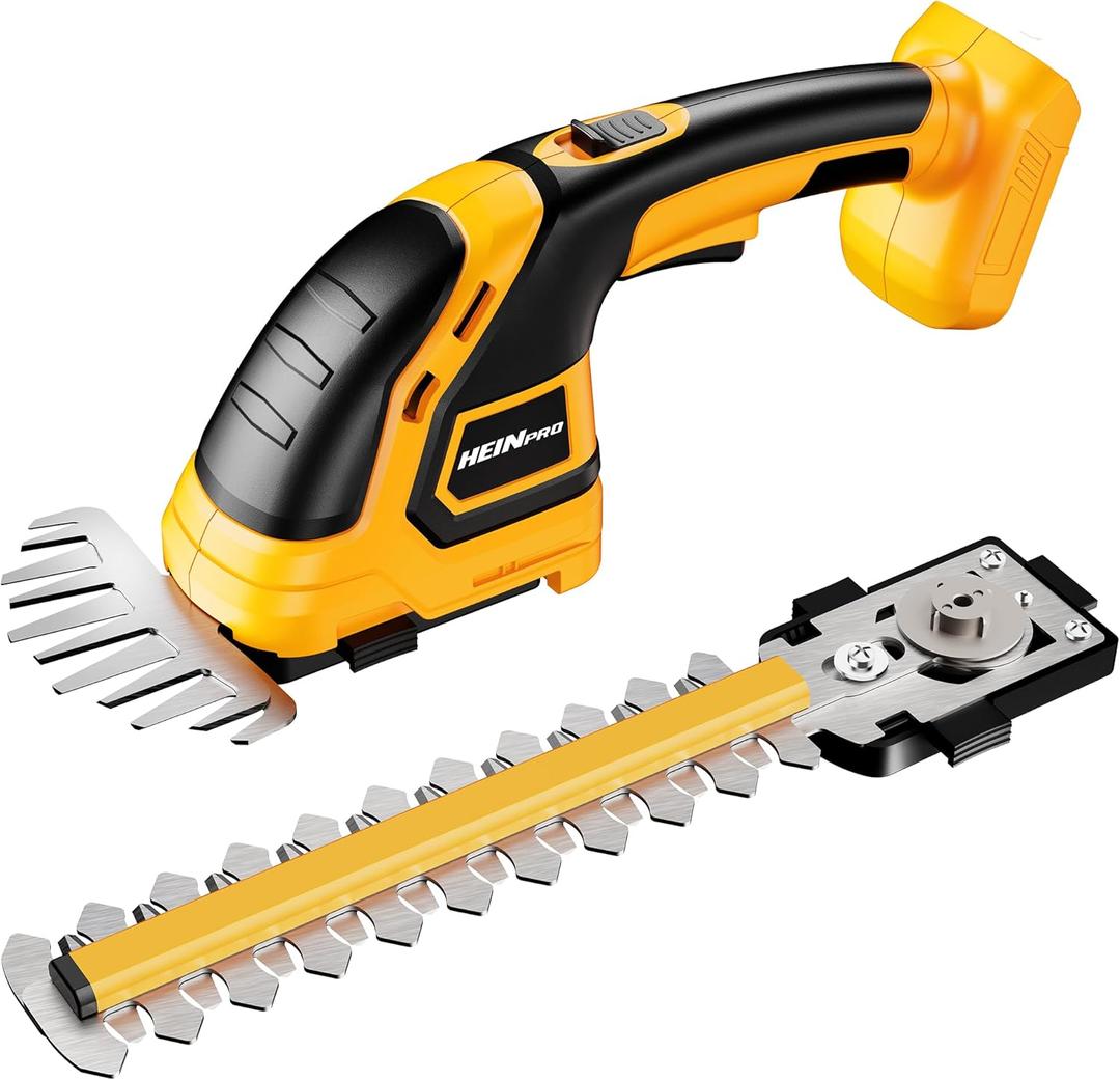 Cordless Hedge Trimmer Compatible with DEWALT 20V MAX Battery(No Battery), Electric Hedge Trimmer Cordless Grass Trimmers, Bush Trimmers Grass Shears Handheld for Yard, Garden, Lawn Care