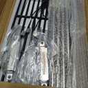 Grill Parts for Char-Broil Performance 4 Burner 463342119 463342118 463332718 463347017 463377017 463376117 463376018P2 463335517 463349917 Grill Burner Heat Plate Cast Iron Grill Grates 18 Inch