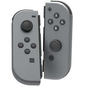 Switch Controller Replacement, Wireless Pro Controller with No Drift Joystick, Dual Vibration, Motion Control, Wake-Up, Screenshot, Ergonomic Grip, Work with Switch/OLED/Lite, Best Value Alternative (Grey)