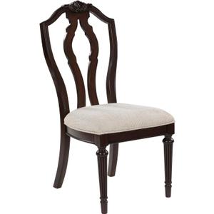 Signature Design by Ashley Lavinton Traditional Upholstered Dining Chairs - Tan (Set of 2)